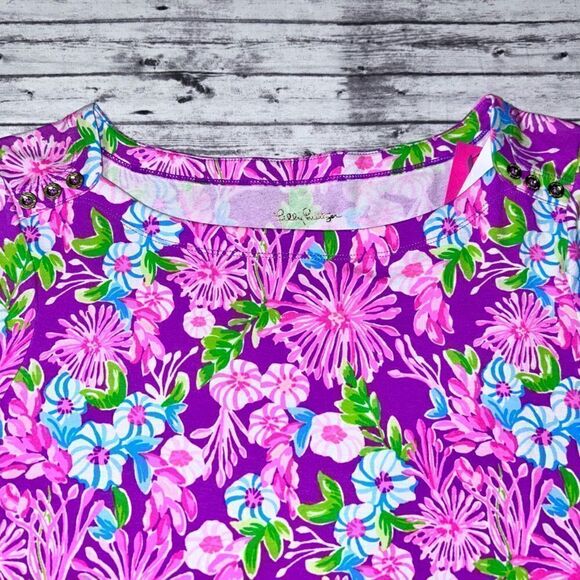 Lilly Pulitzer UPF 54+ Sophie Dress Moms The Word - Picture 5 of 12